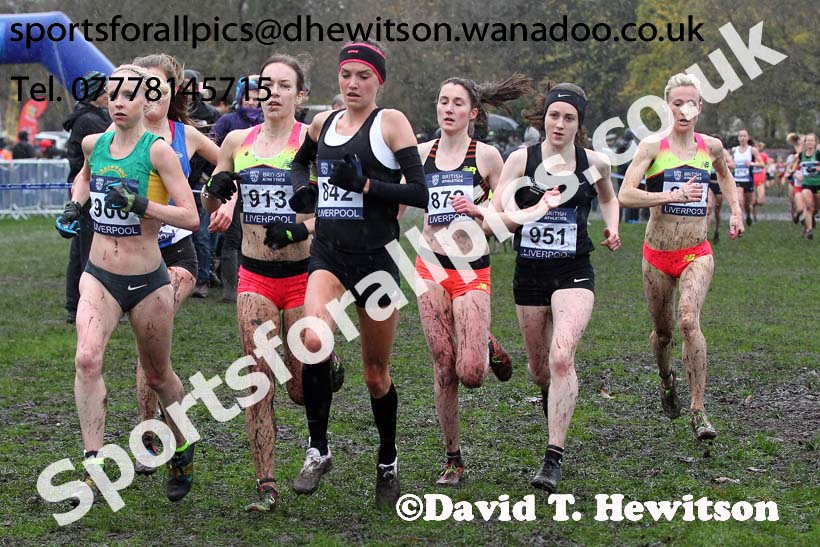 Senior women, British Athletics Liverpool Cross Challenge, Sefton Park, Liverpool. Photo: David T. Hewitson/Sports for All Pics